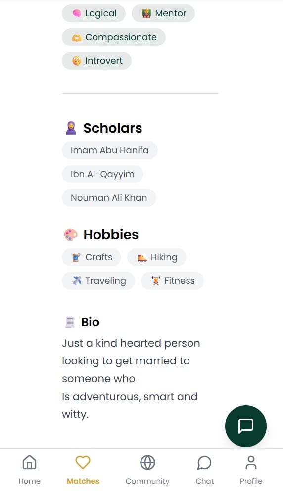 Afafi Profile Preview