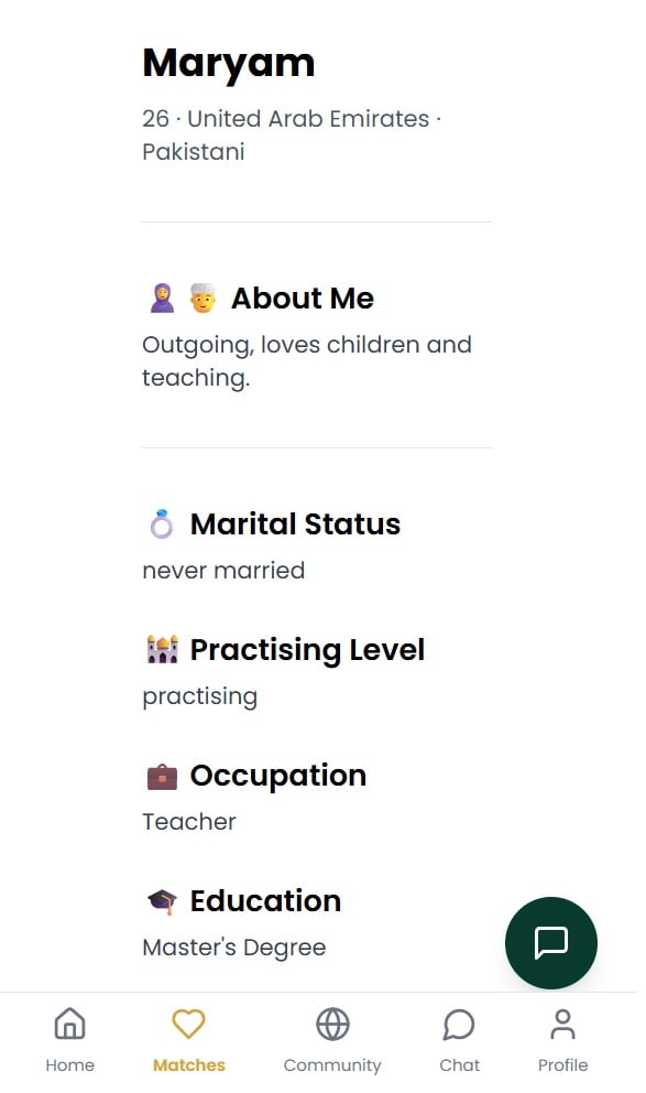 Afafi Profile Builder
